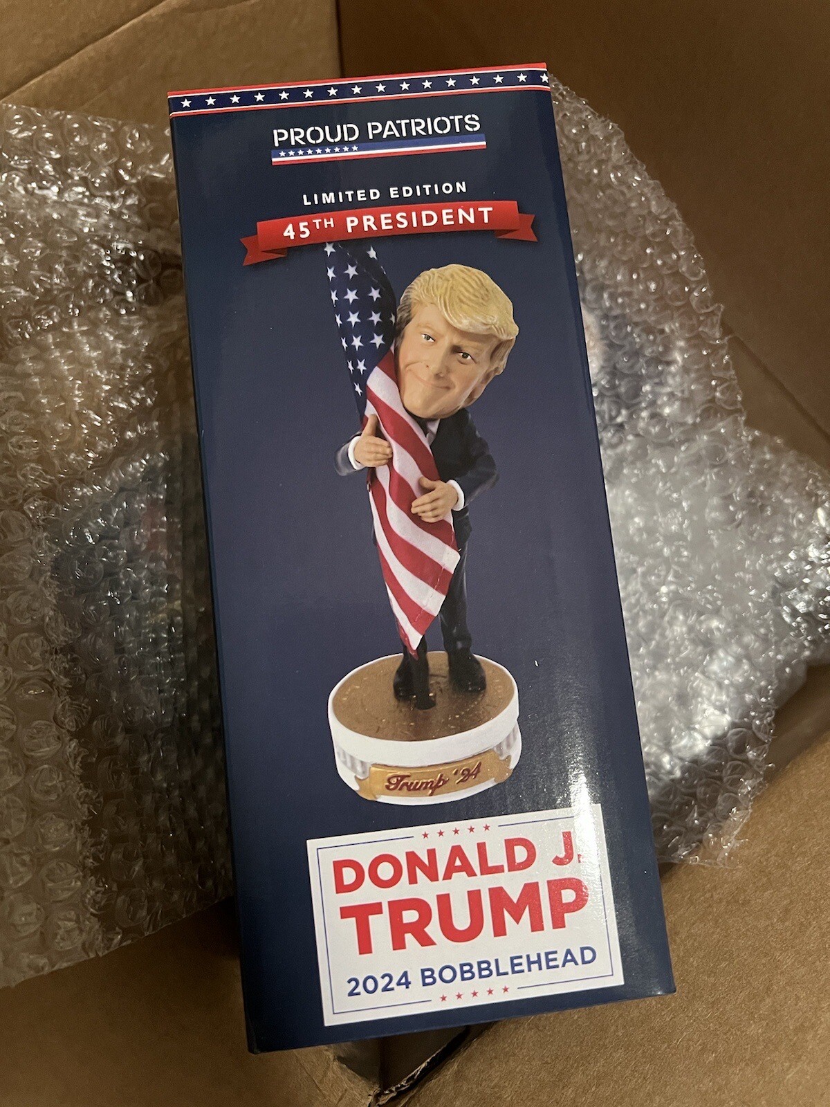 Trump “Hug The Flag” bubble head