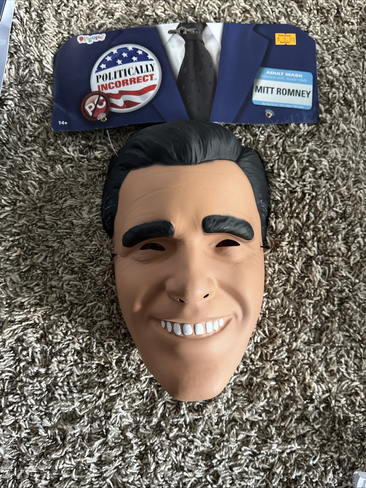 MITT ROMNEY MASK AND CAMPAIGN MAGNETS POSTERS STICKERS