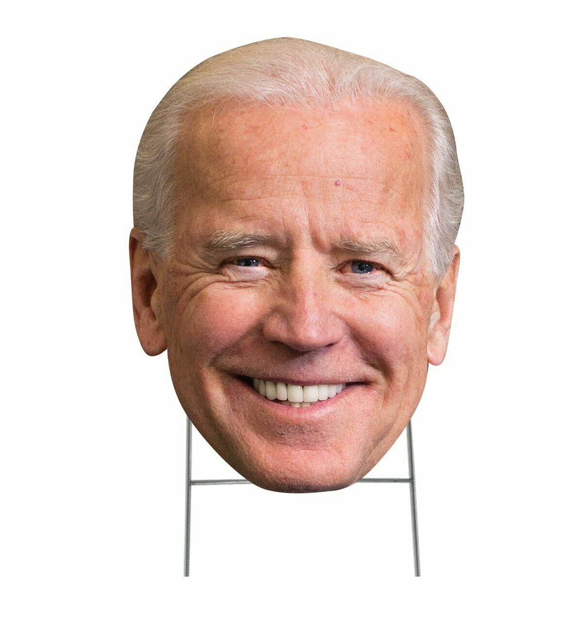 BIDEN BIG HEAD PRESIDENTIAL ELECTION 19″x14″ DEMOCRATIC YARD SIGN WITH STAKE USA