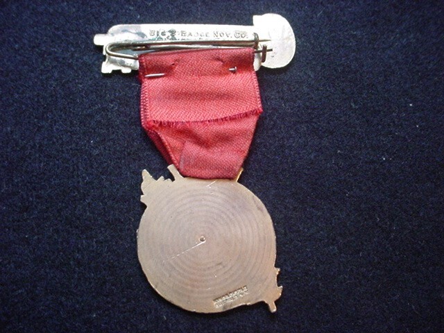 Grover Cleveland For President Three Piece Medal With City Of Cleveland Top Bar