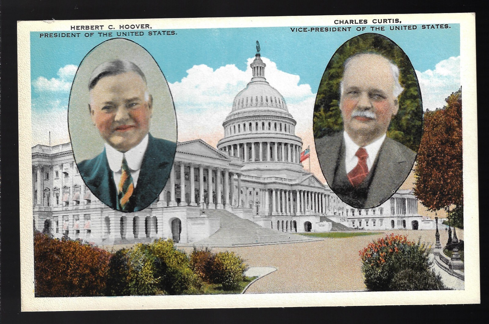 8-Presidential Winner Jugate Postcards 1900 McKinley to 1932 Franklin Roosevelt