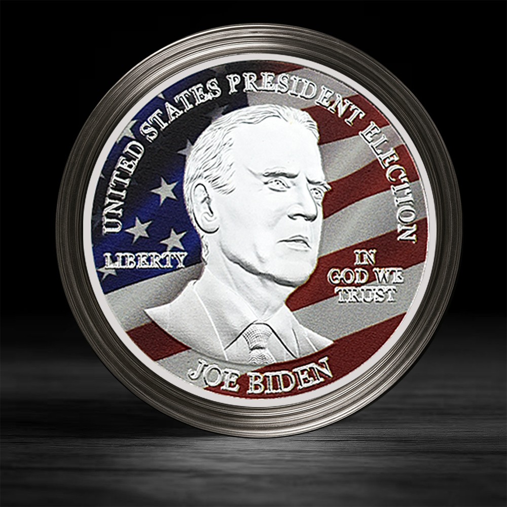 2020 US Presidential Silver Plated Coin – Joe Biden Liberty Collectible Medal
