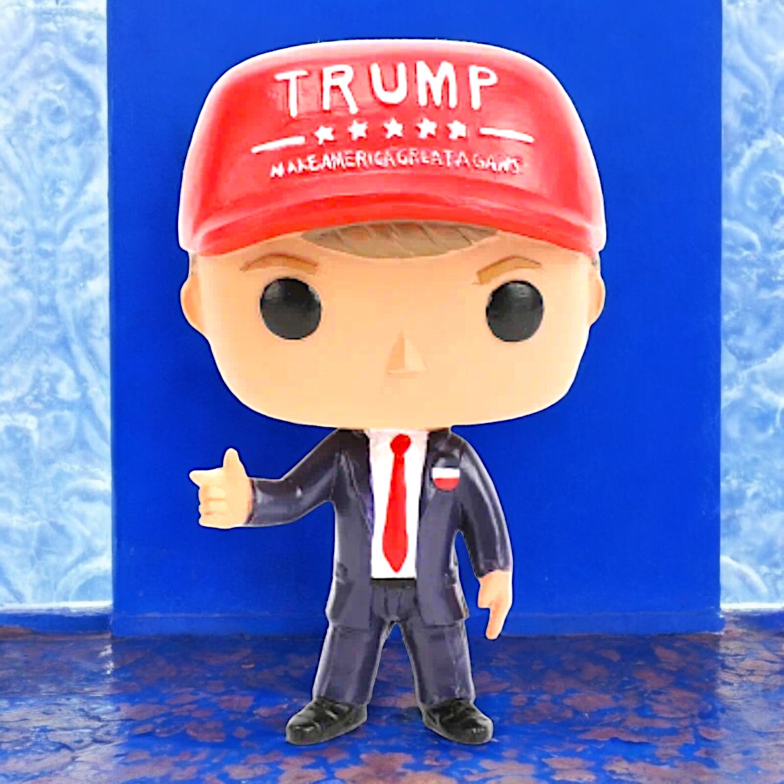 45th & 47th President Donald J. Trump Statue 4.13″ Resin Figurine MAGA USA 2024