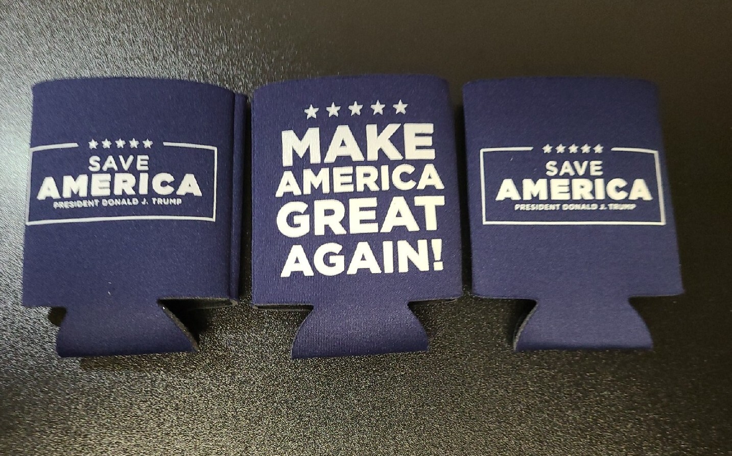 Donald J TRUMP Can Koozie Lot Of 3 President 2024? MAGA