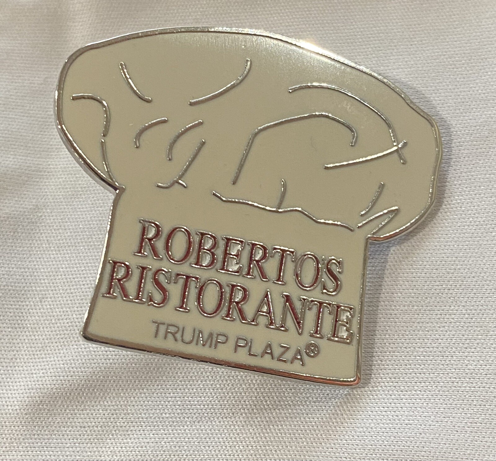 Trump Plaza Limited Edition Roberto’s Ristorante Enamel Pin