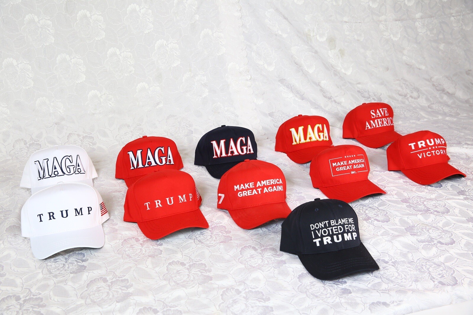 COMPLETE MAGA HAT COLLECTION DONALD TRUMP CALI FAME AUTHENTIC OFFICIAL 94 Styles