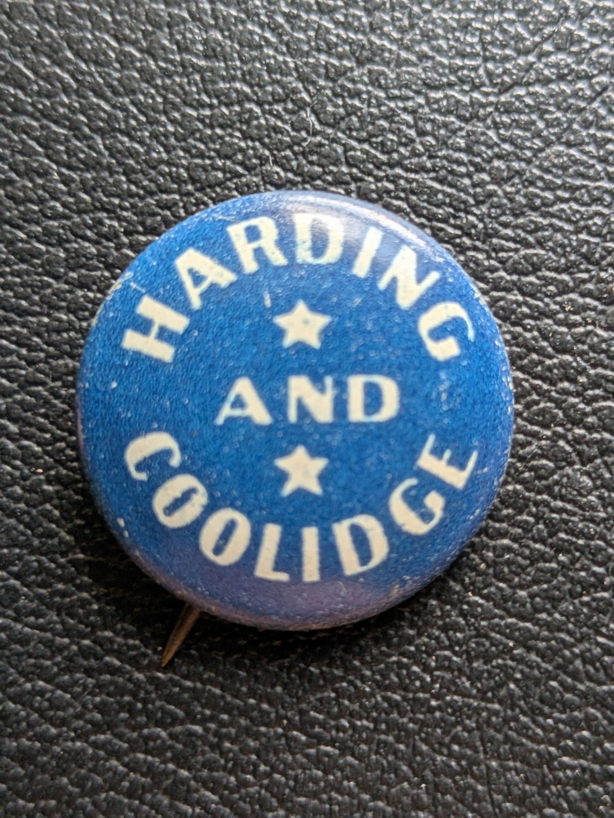 Harding and Coolidge 1920 Election Campaign Pinback Button – 7/8″