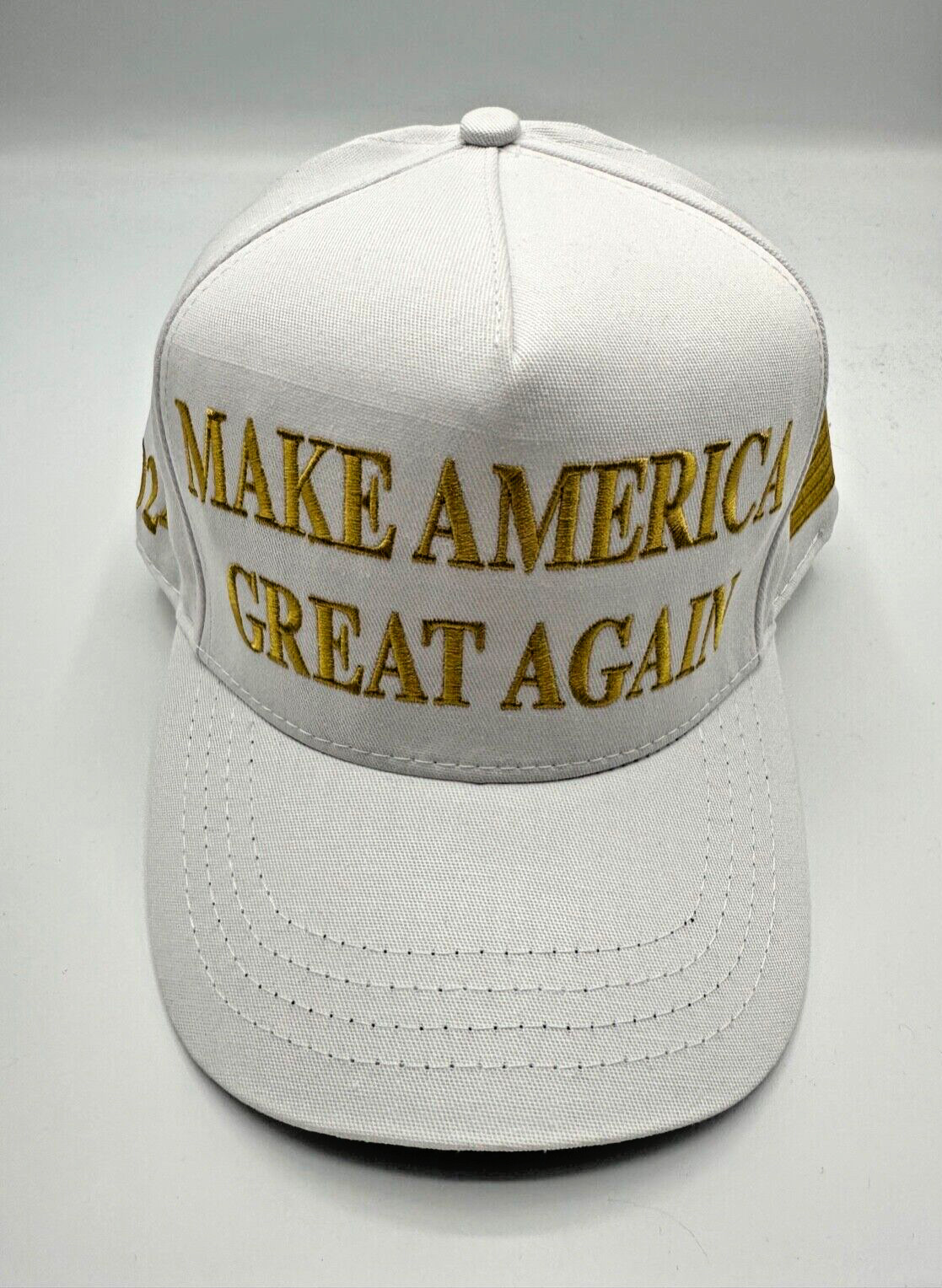 Official Make America Great Again Trump Cali Fame 2024 White Snapback Hat Cap
