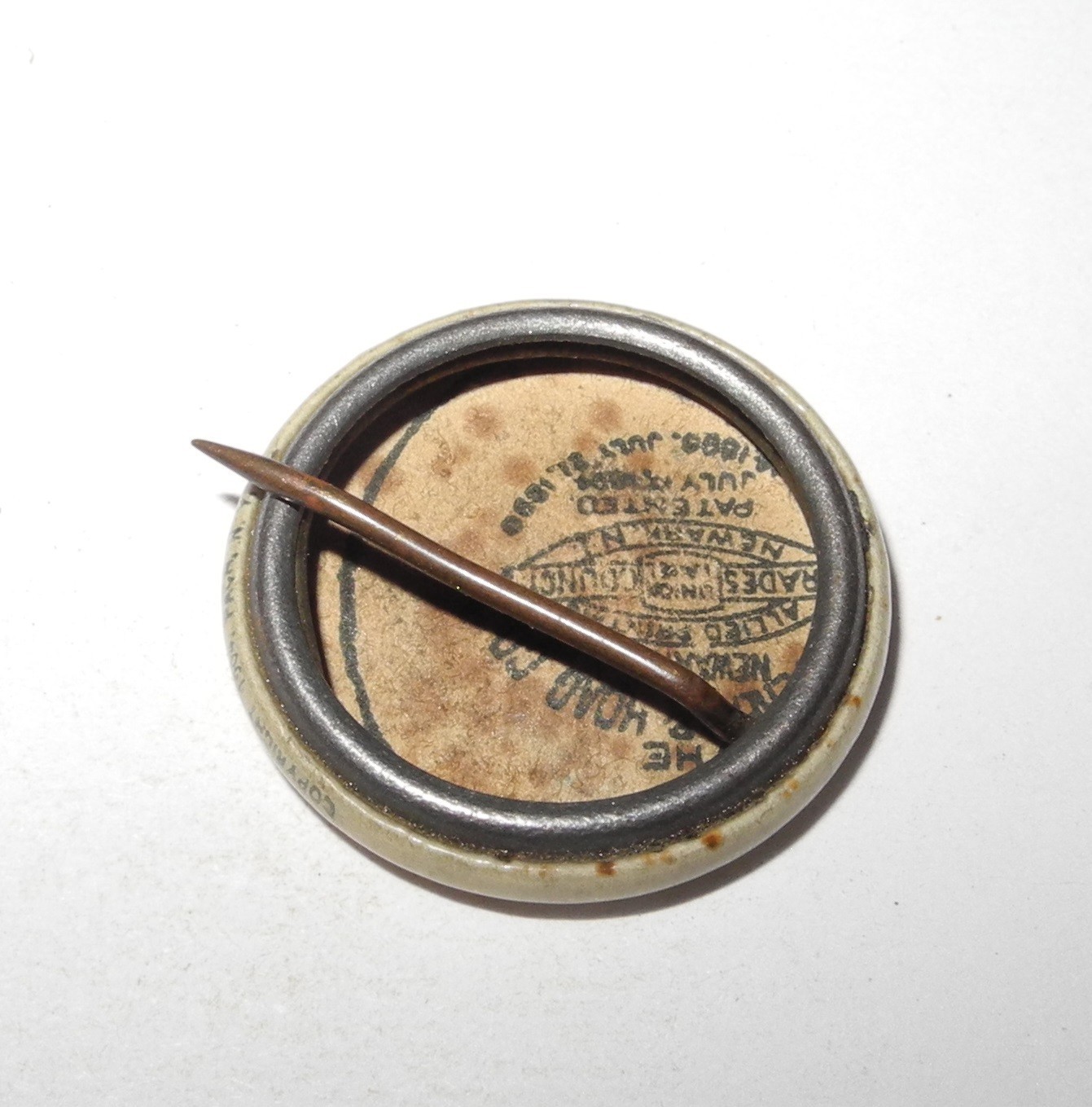 1904 ROOSEVELT & FAIRBANKS Political Campaign President Election Button 7/8″ Pin