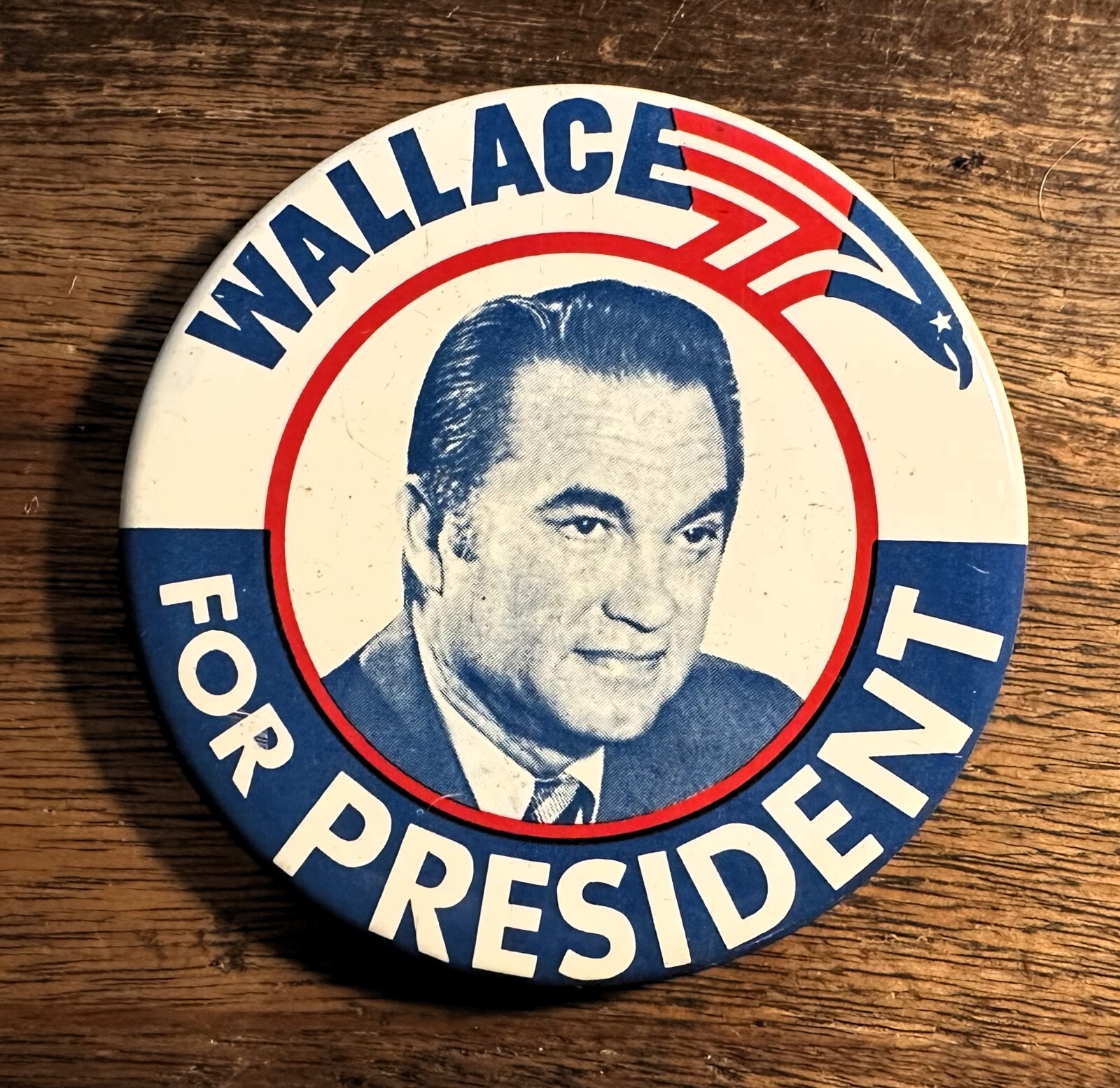 Vintage Wallace For President Presidential Campaign Pinback Button