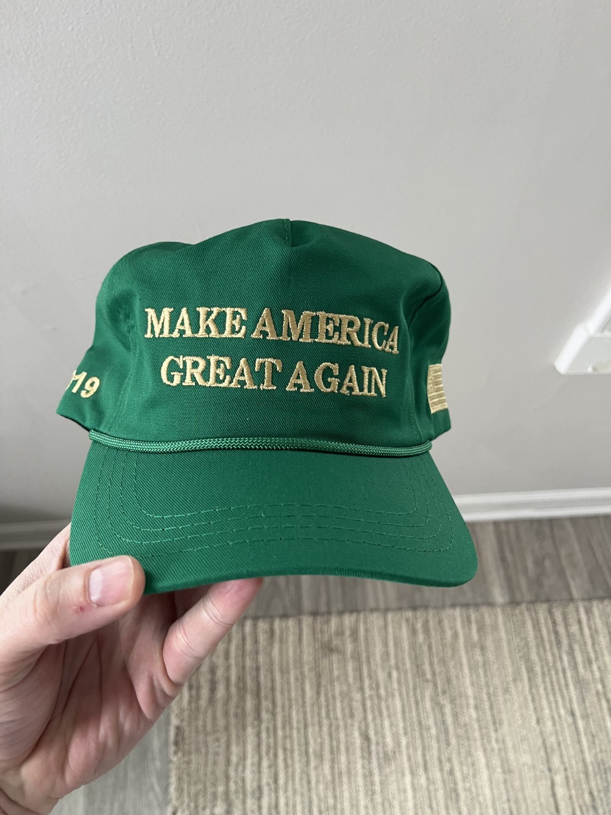 Official Donald J. Trump Make America Great Again Hat – St. Patty’s 2019