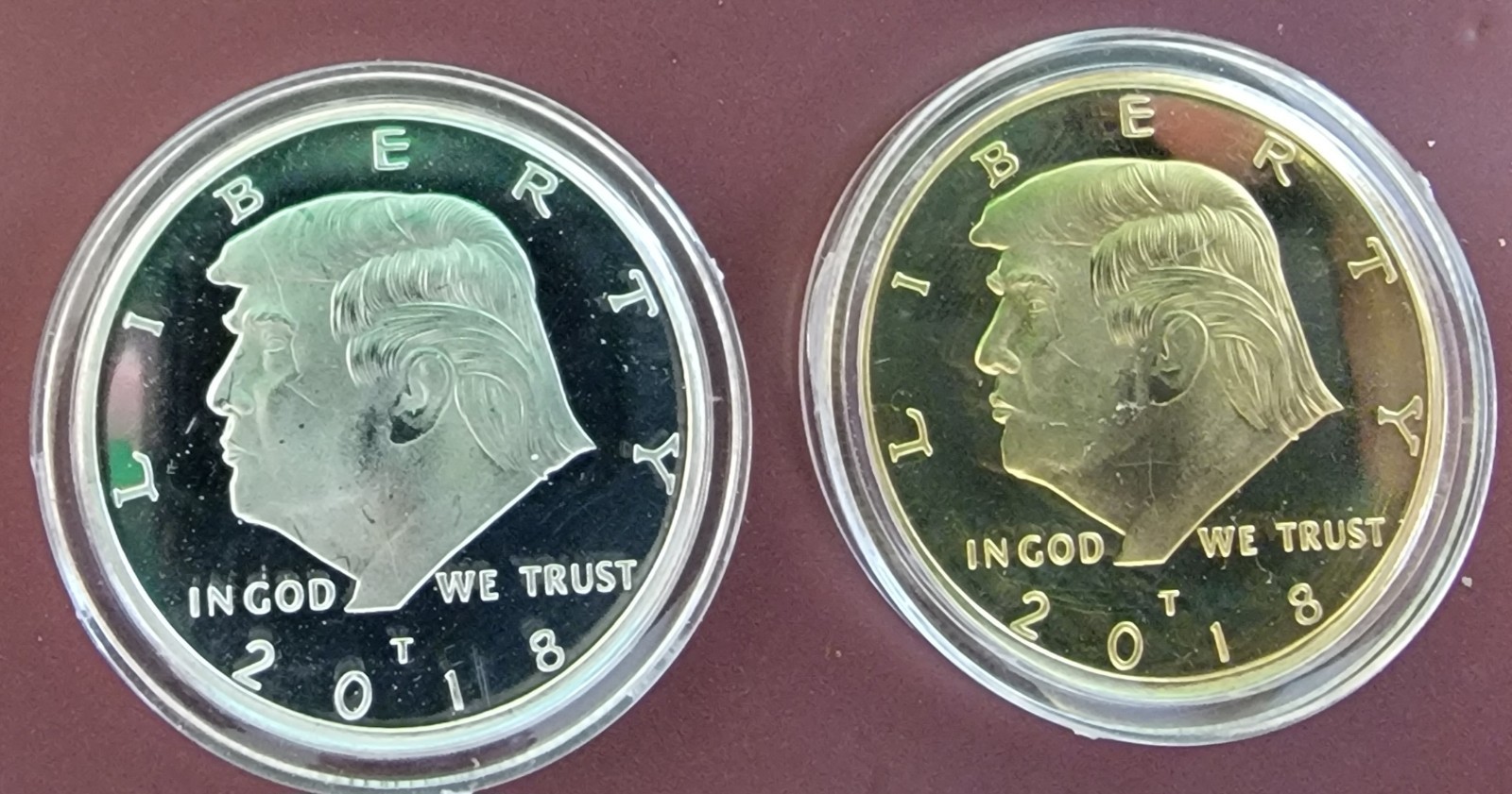 11 President Trump Coins Very Rare 21-25 2nd Term Coin.