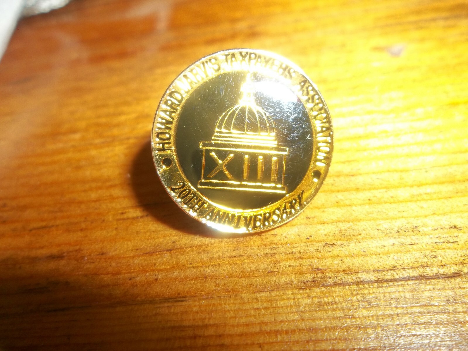 HOWARD JARVIS TAXPAYERS ASSOCIATION PIN