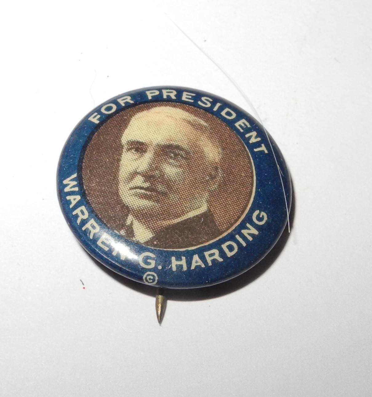 1920 Warren G. Harding Political Campaign President Election Button 7/8″ Pin