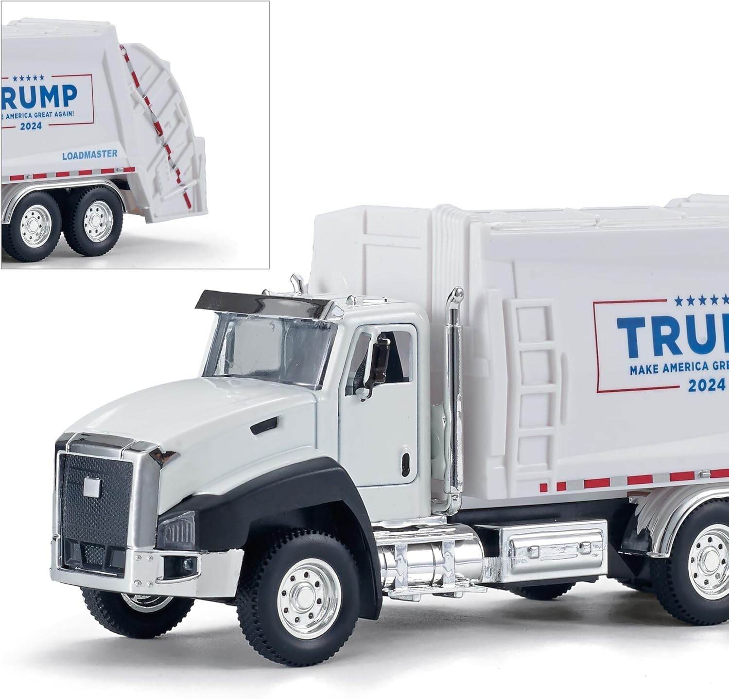 Light & Sound President Donald Trump Truck Toys,Trump Garbage Truck Collectibles