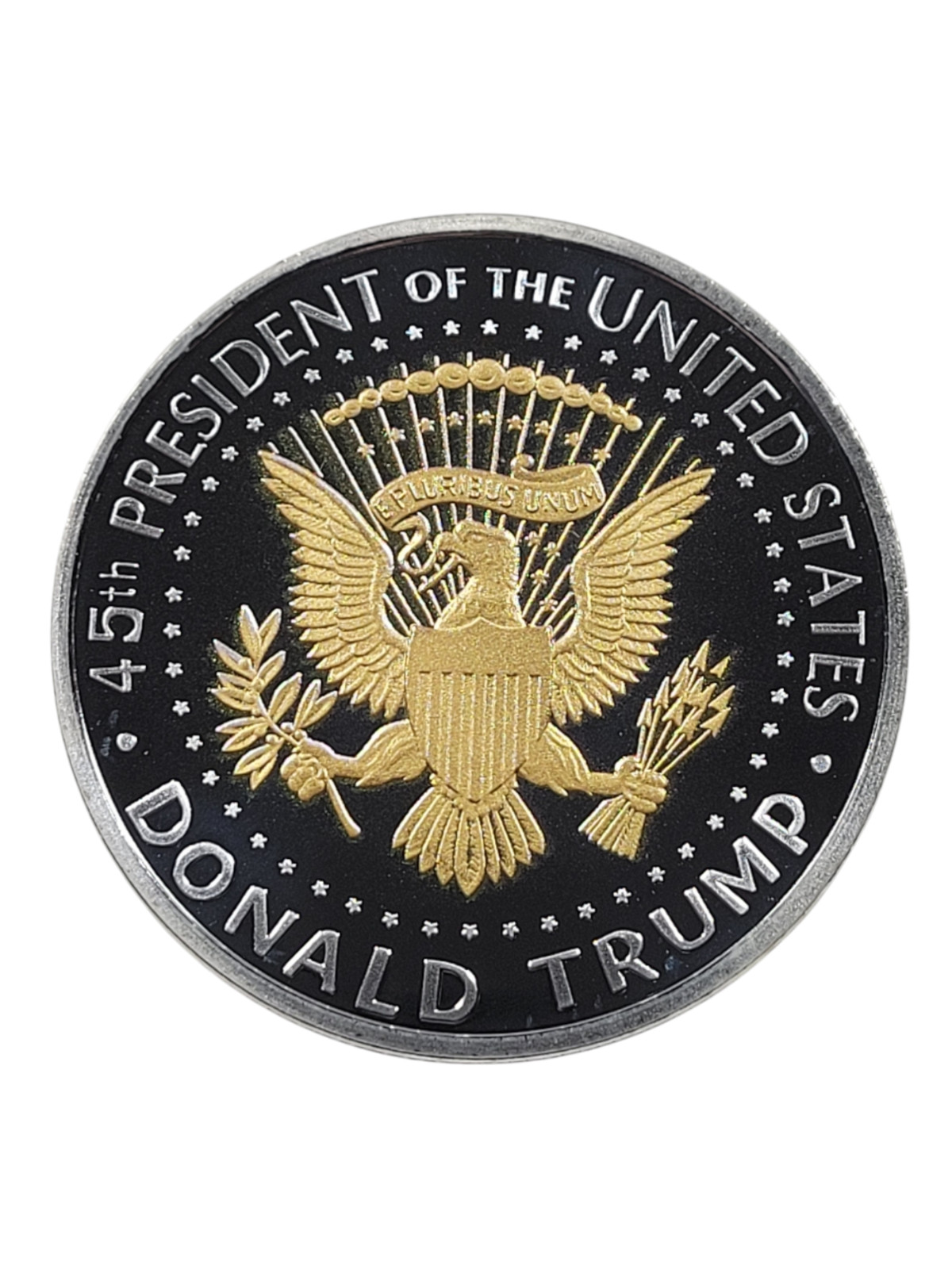 DONALD TRUMP 2020 SILVER GOLD PLATED COIN 45 PRESIDENT KEEP AMERICA GREAT HOT!