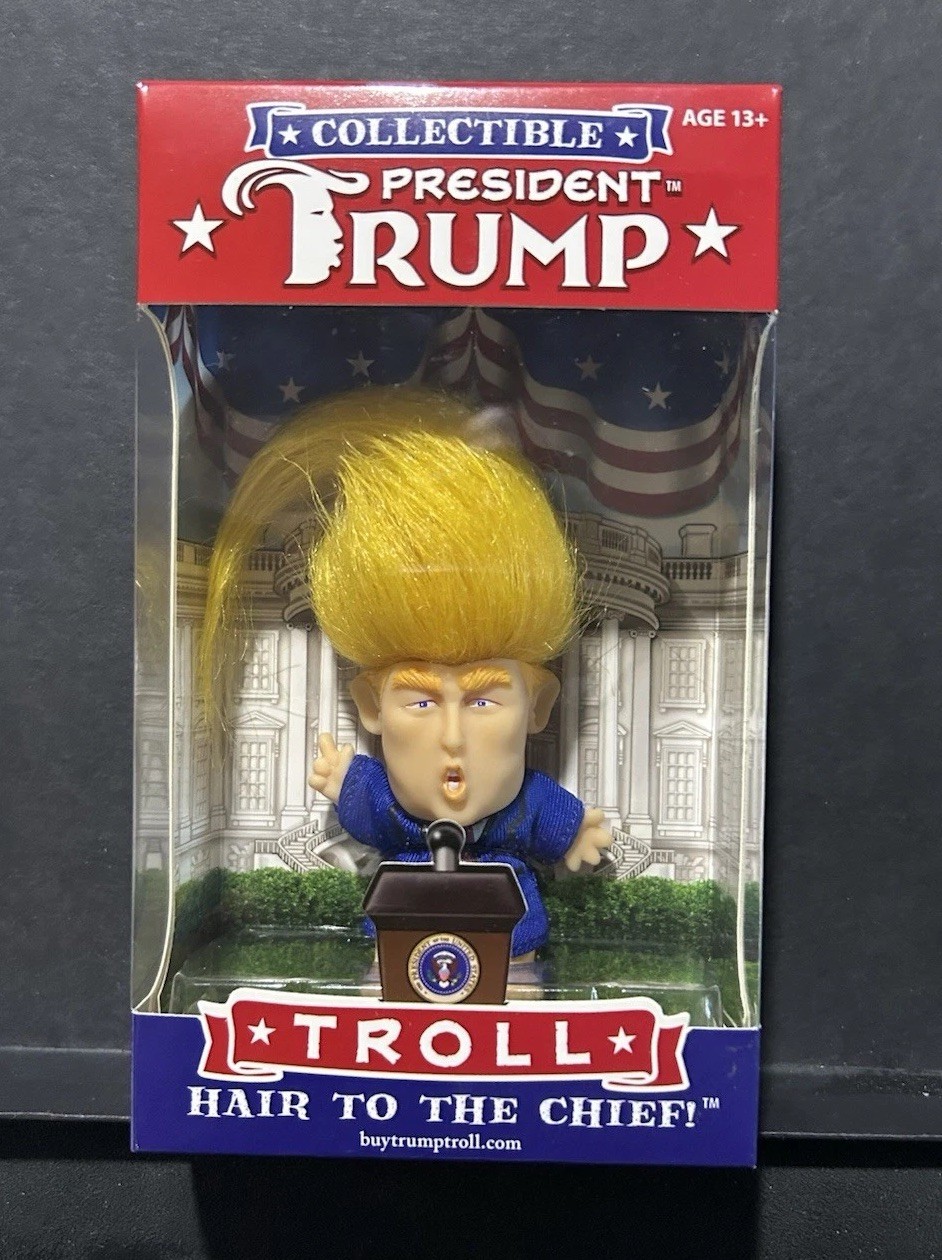 President Donald Trump – Collectible Troll Doll – “Hair to The Chief” – 2017