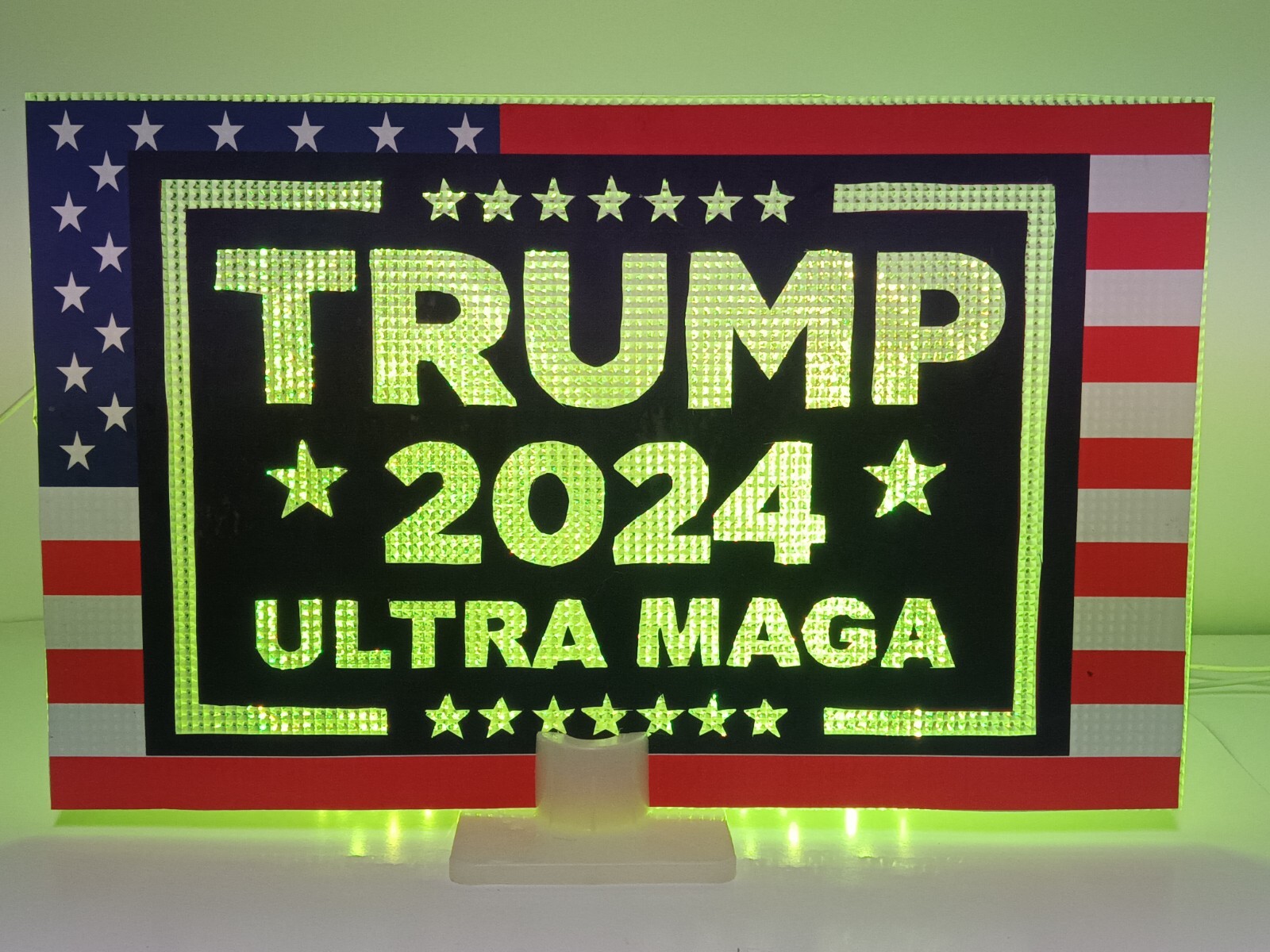 DONALD TRUMP 2024 LED Sign 12″x18″ Make America Great Again