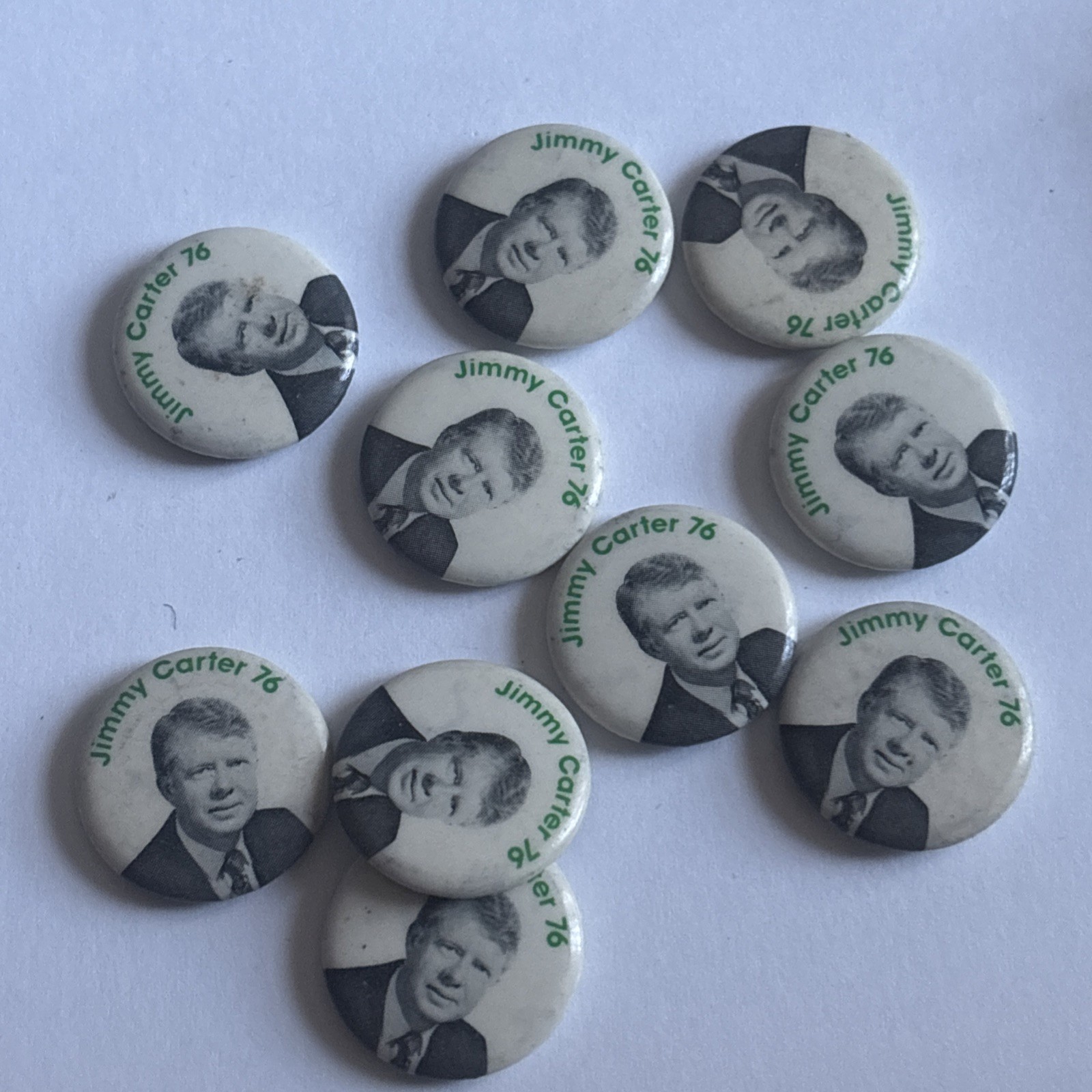 Jimmy Carter 76 .8″ presidential political campaign pin pinback button 1976