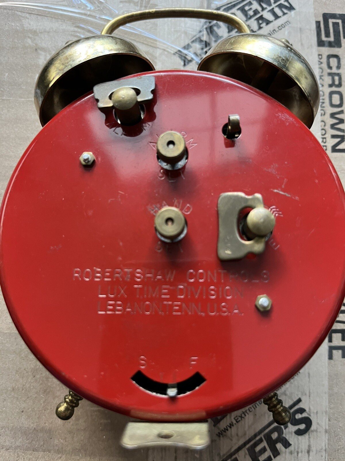 George Wallace Alabama Campaign alarm clock political VINTAGE 1960s RARE