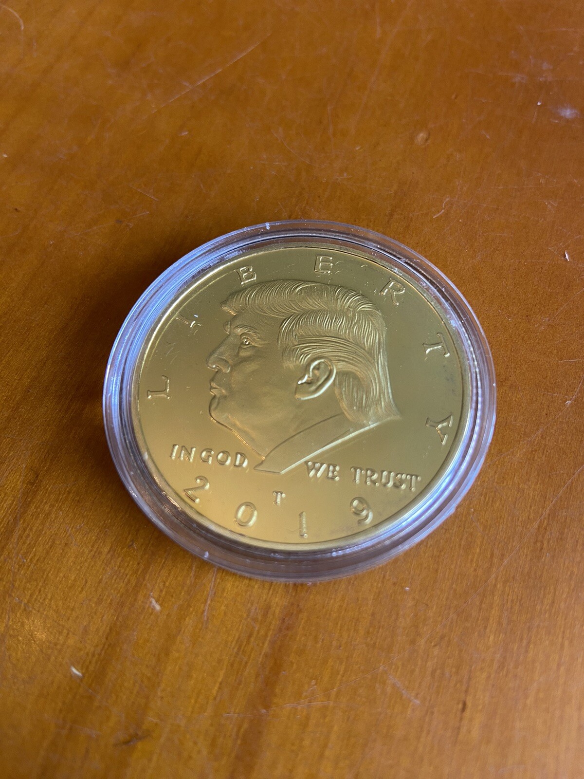 Donald TRUMP Liberty Tribute Coin, 2019 In An Encapsulated Cover