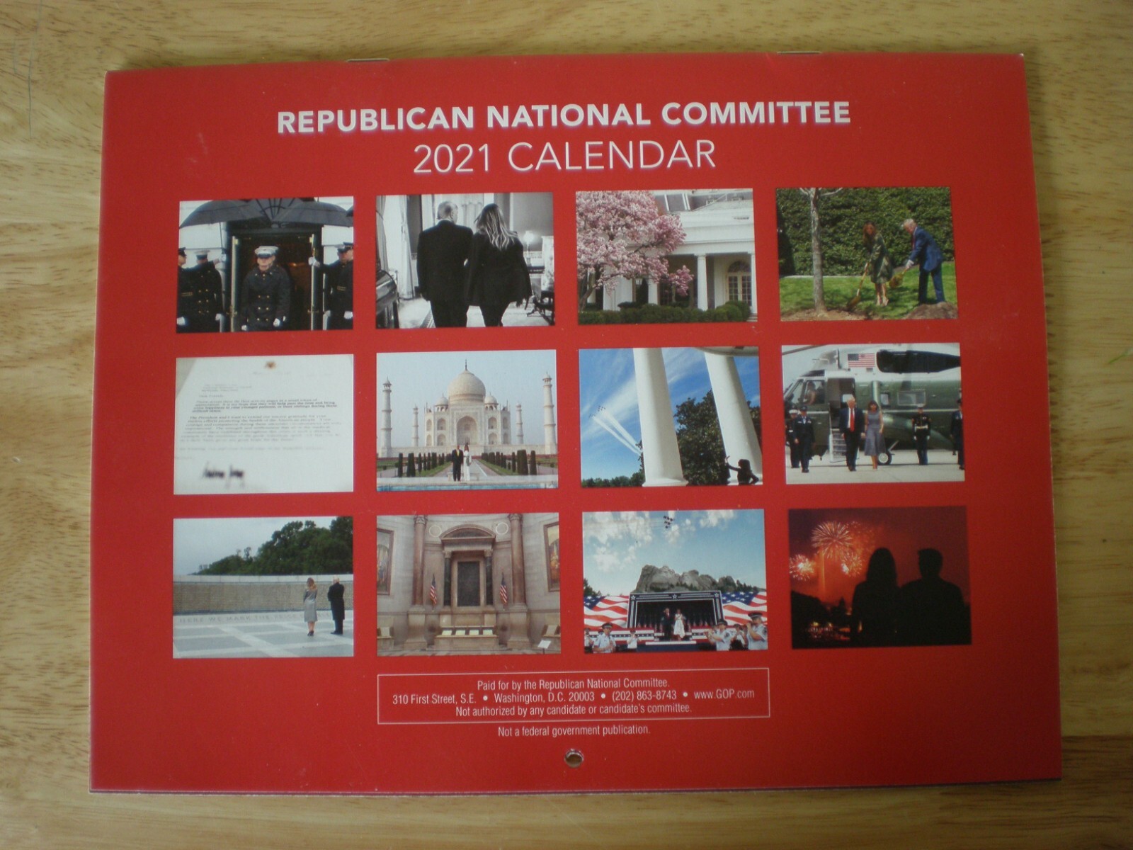 8 President Donald J. Trump and RNC Related Items – 2018, 2019, 2020 and 2021