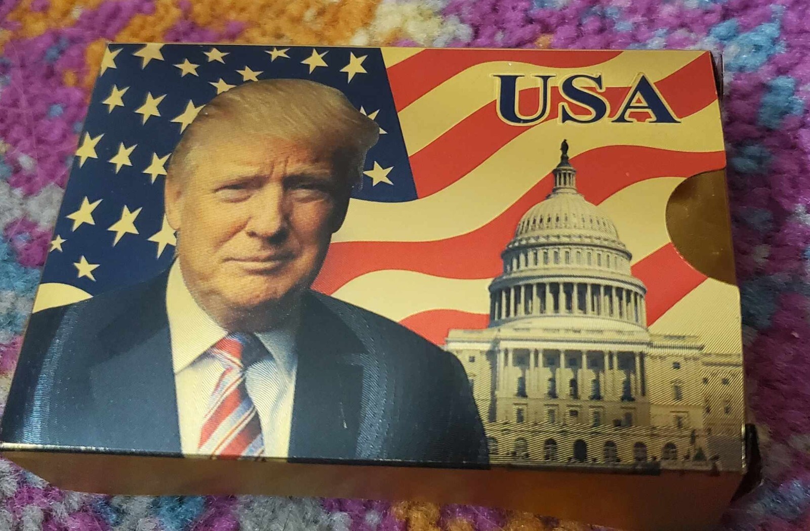 RARE 14PC TRUMP 2016-NOW LOT, SIGNED EASTER EGG WHITEHOUSE PENS CARDS PIN +MORE