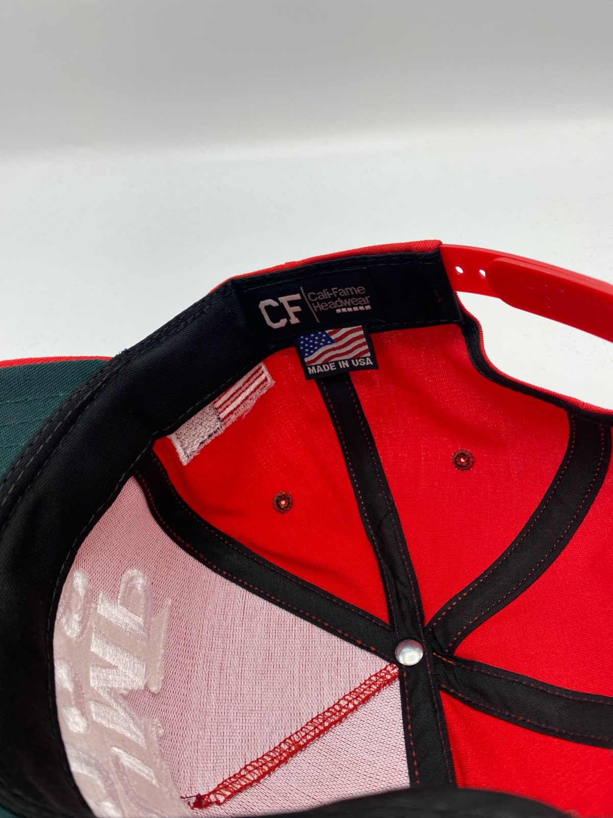 Official Trump 2028 Cali Fame Red Snapback Hat Cap One Size