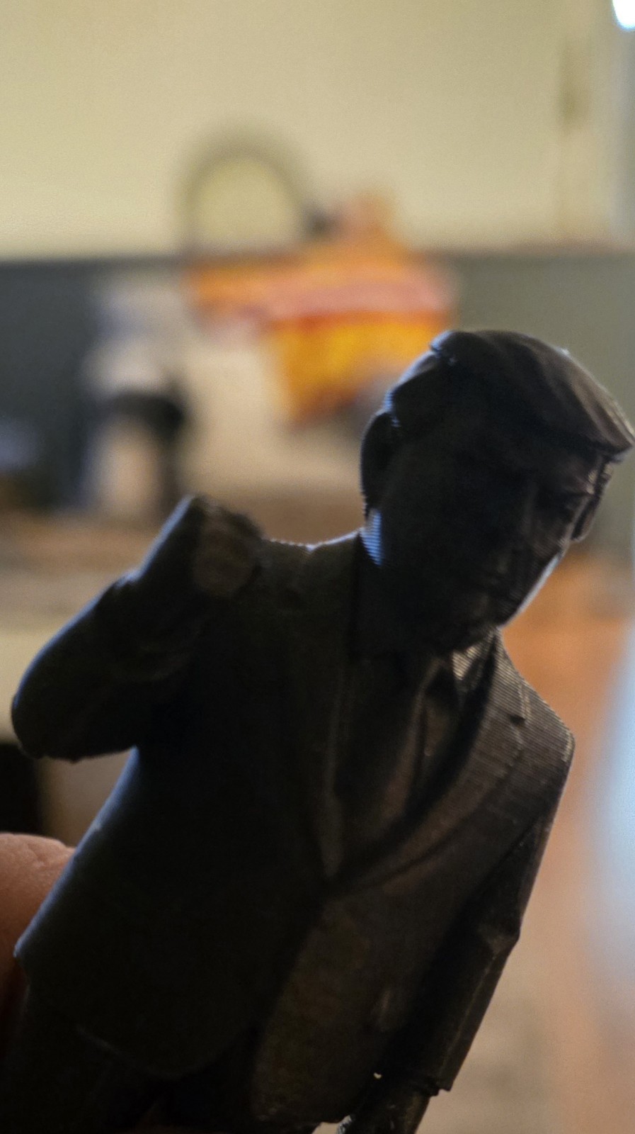 2 Tiny TRUMP Statues 3D PRINTED Pocket President 45 47 Donald Trump Novelty FUN