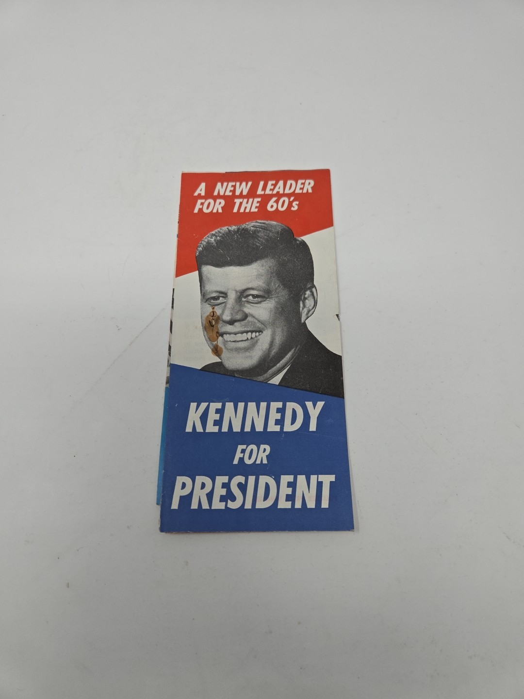 1960 John F. Kennedy “A New Leader for the 60s” Campaign Promo Pamphlet