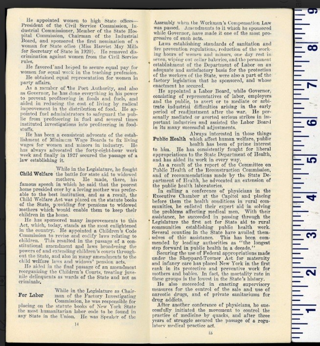 1928 WHAT EVERYBODY WANTS TO KNOW GOV ALFRED SMITH DEMOCRAT NOMINEE HOOVER NY