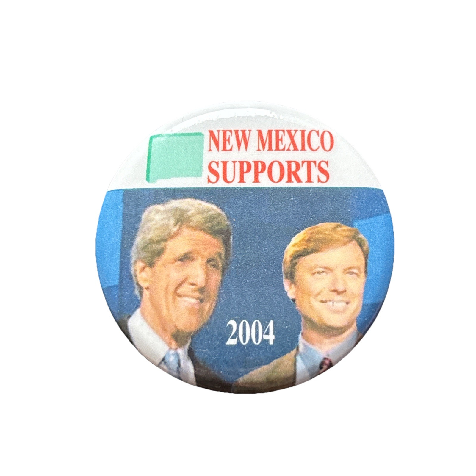 2004 John Kerry for President New Mexico 50 State Pin 1.75″ Button Edwards