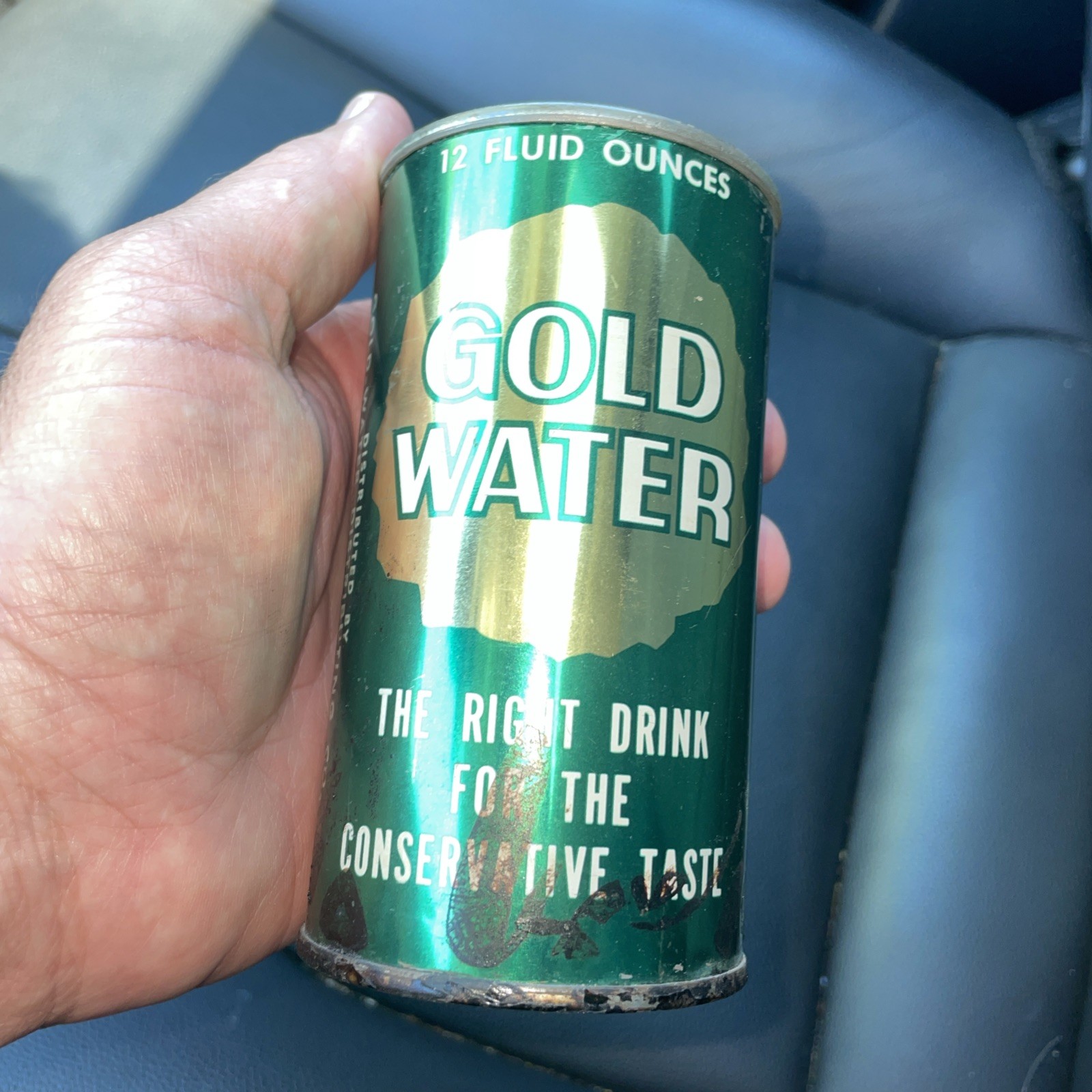Goldwater Novelty Can granite city Illinois 1964 Presidential Election