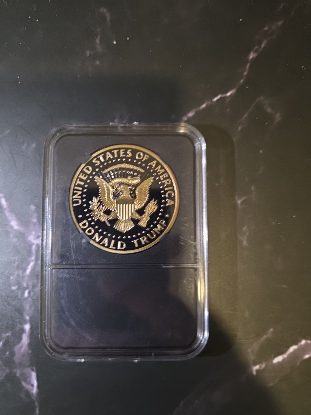 2024 Donald Trump “SAVE AMERICA AGAIN” Slabbed Coin.