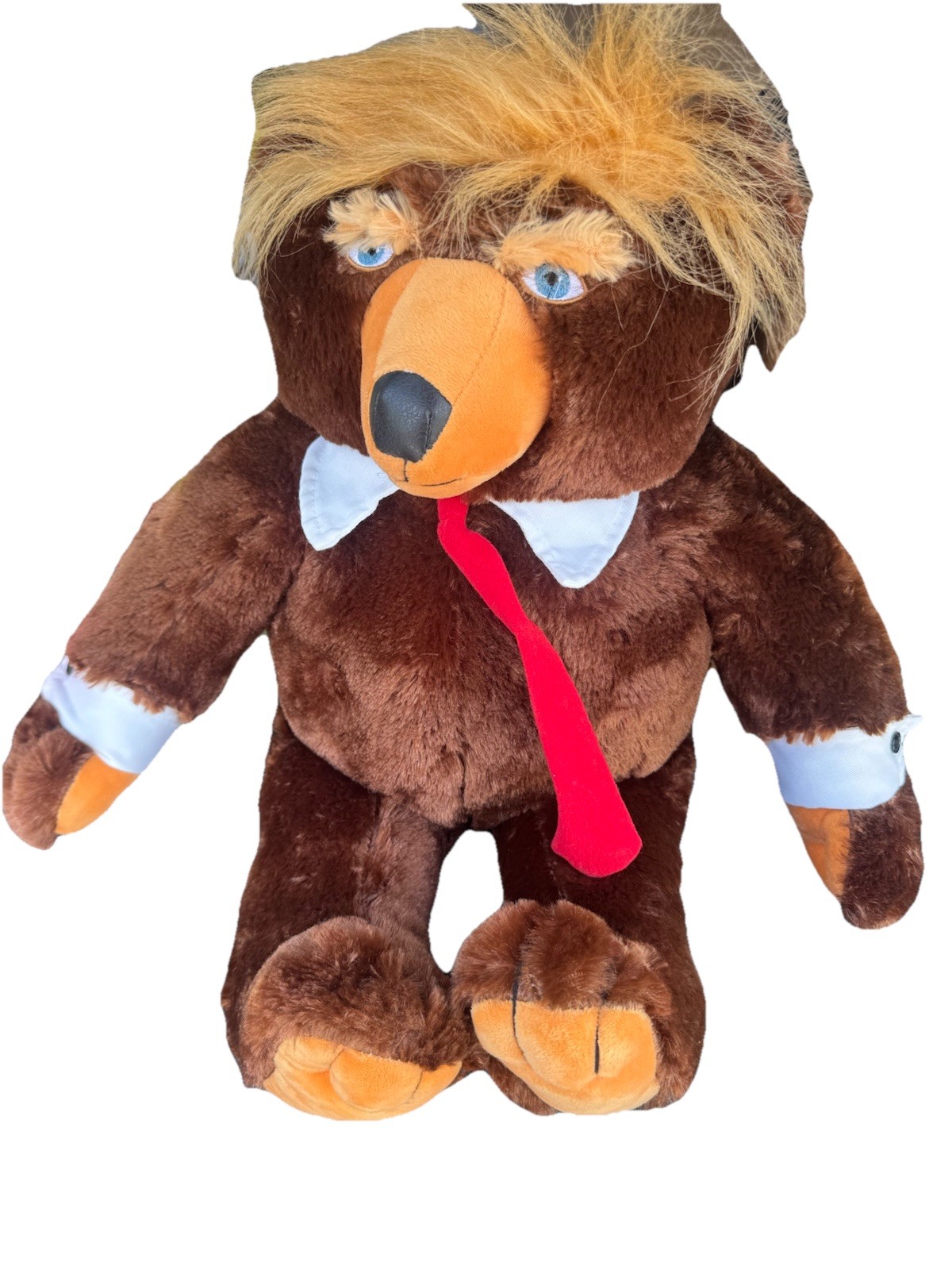2017 Donald Trump Trumpy Bear Deluxe MAGA 22″ Plush Bear NWT