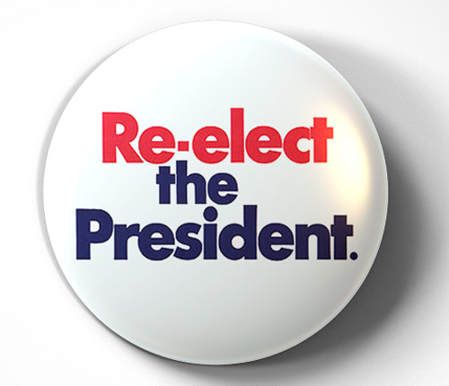 Re-elect the President -1972 Richard Nixon – pin pinback button