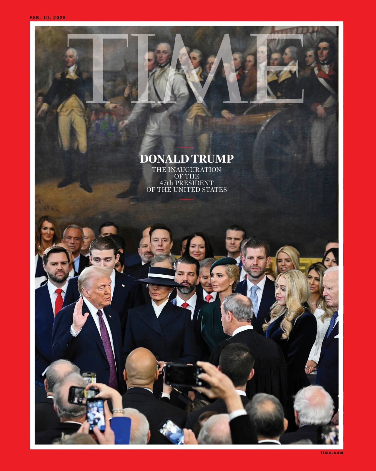 8×10 Photo PRESIDENT DONALD TRUMP United States MAGA USA 45 Time Magazine Cover