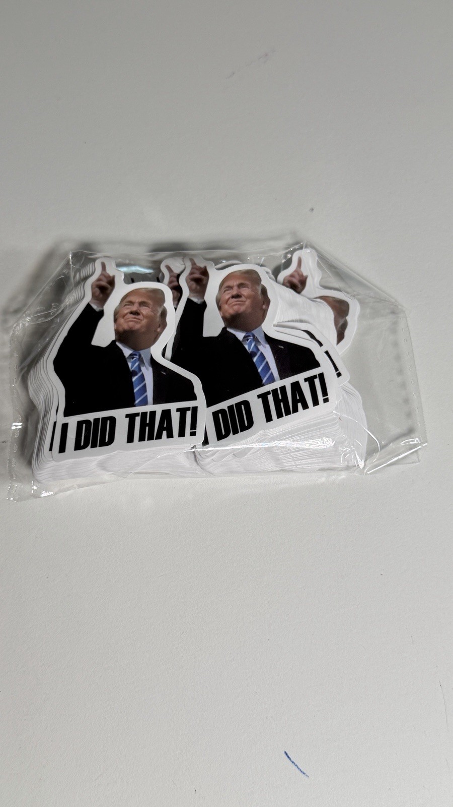 I DID THAT! Politics Theme Sticker/Decal – United States Made