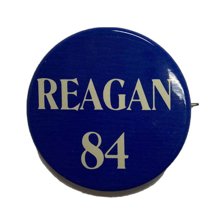 VINTAGE Ronald Reagan 1984 Campaign Pin Political Memorabilia
