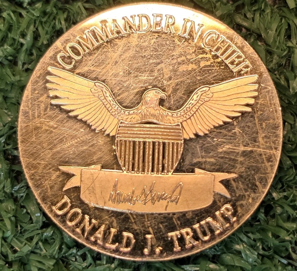 “Keep America Great” Donald Trump 2020 Commemorative Coin- 24K Gold Plated
