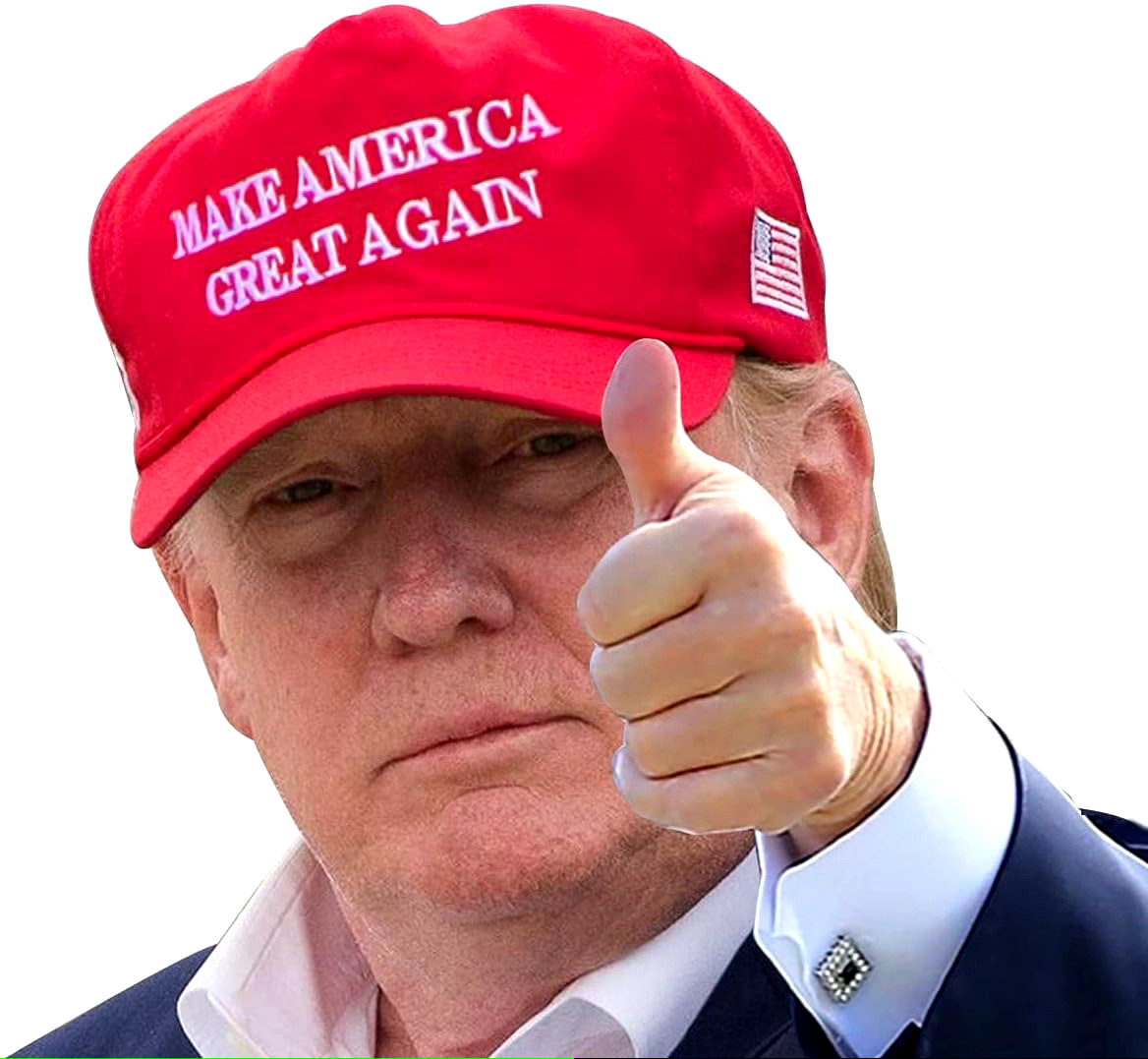 Ride with Trump …Hat..Window Sticker + 2 Trump 2024 Decals