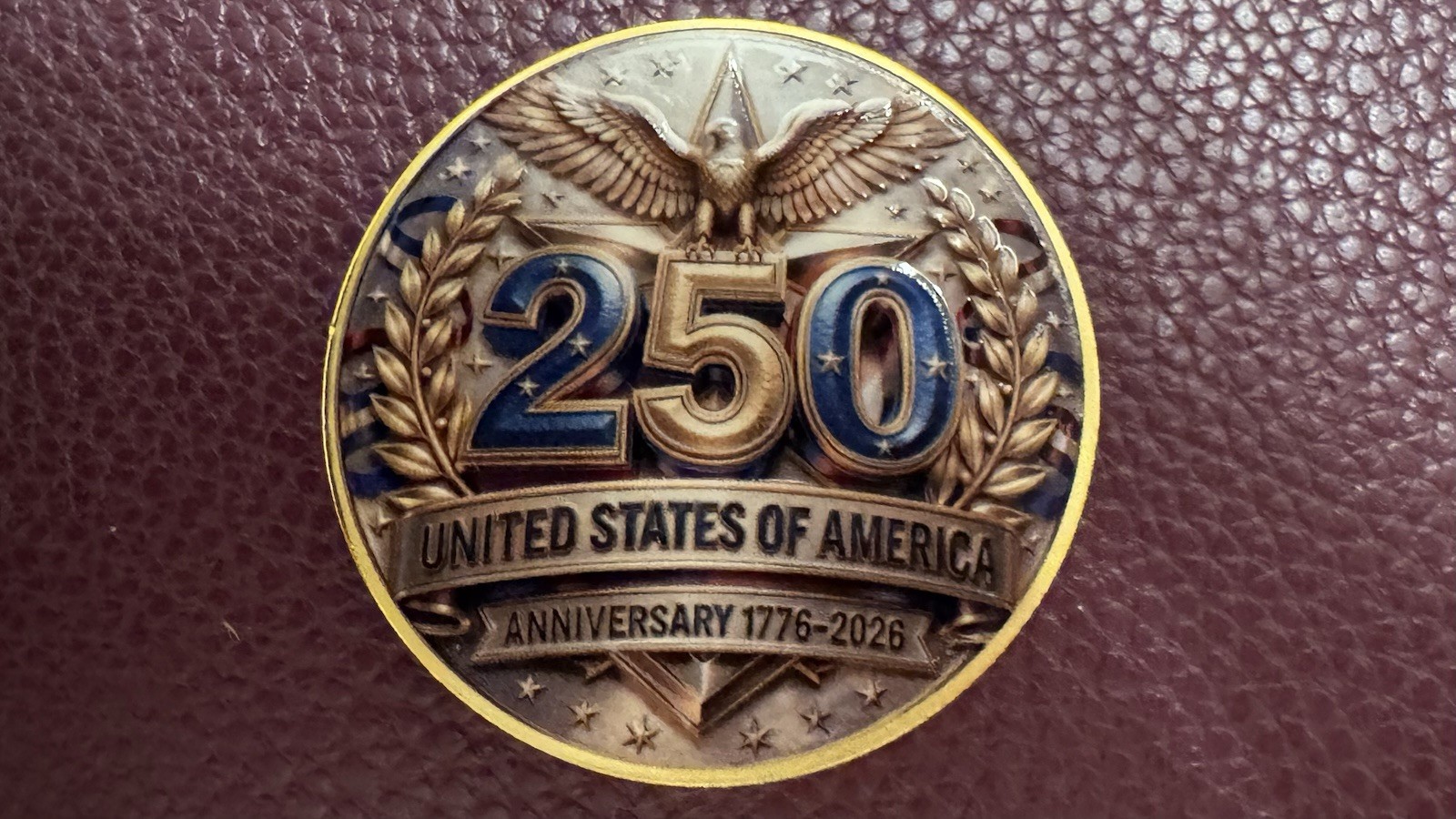 America 250th Anniversary Coin USA Independence Commemorative Souvenir, NEW