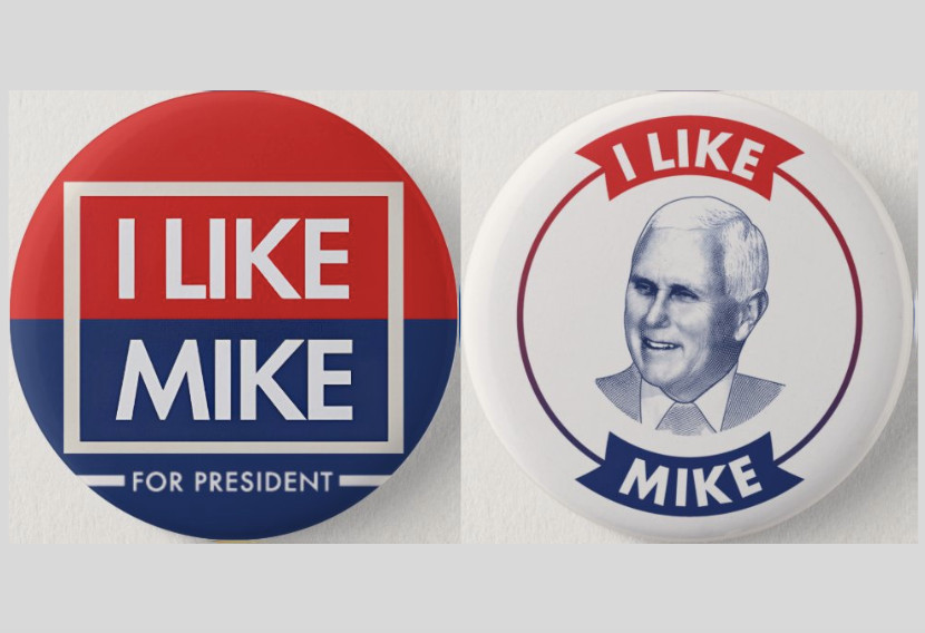 Mike Pence President 2024 Pinback Buttons Political Retro Classic 2.25″
