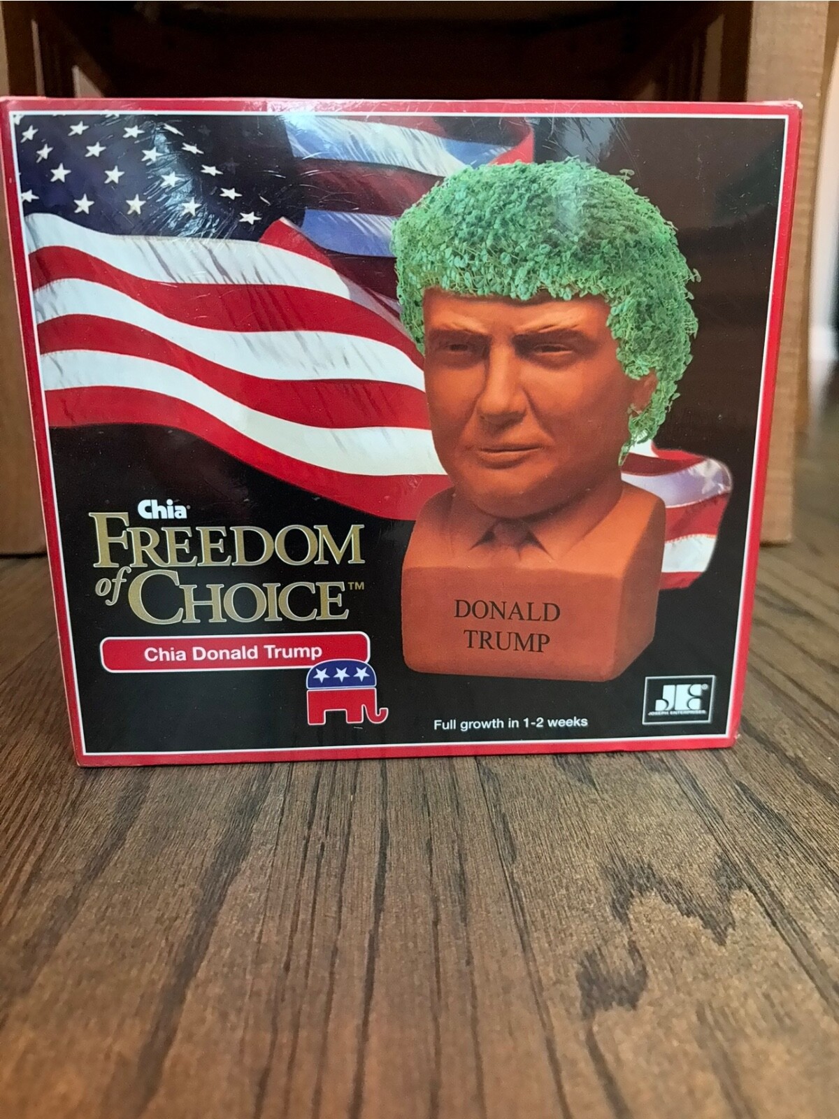 Sealed Un-opened Donald Trump, Freedom Of Choice Chia 2016