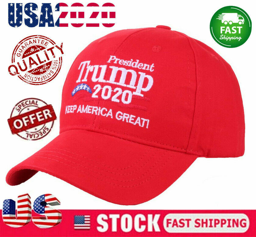 Donald Trump 2020 Hat Keep America Great No More Bullshit MAGA Red Cap President