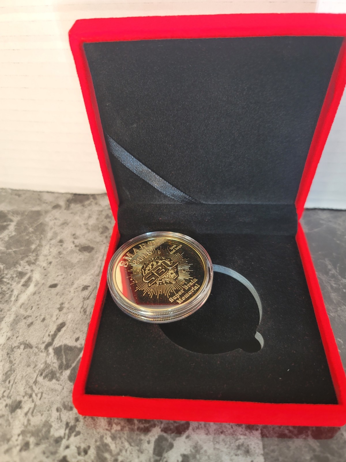 Super Brain Memorial 2018 gold coin