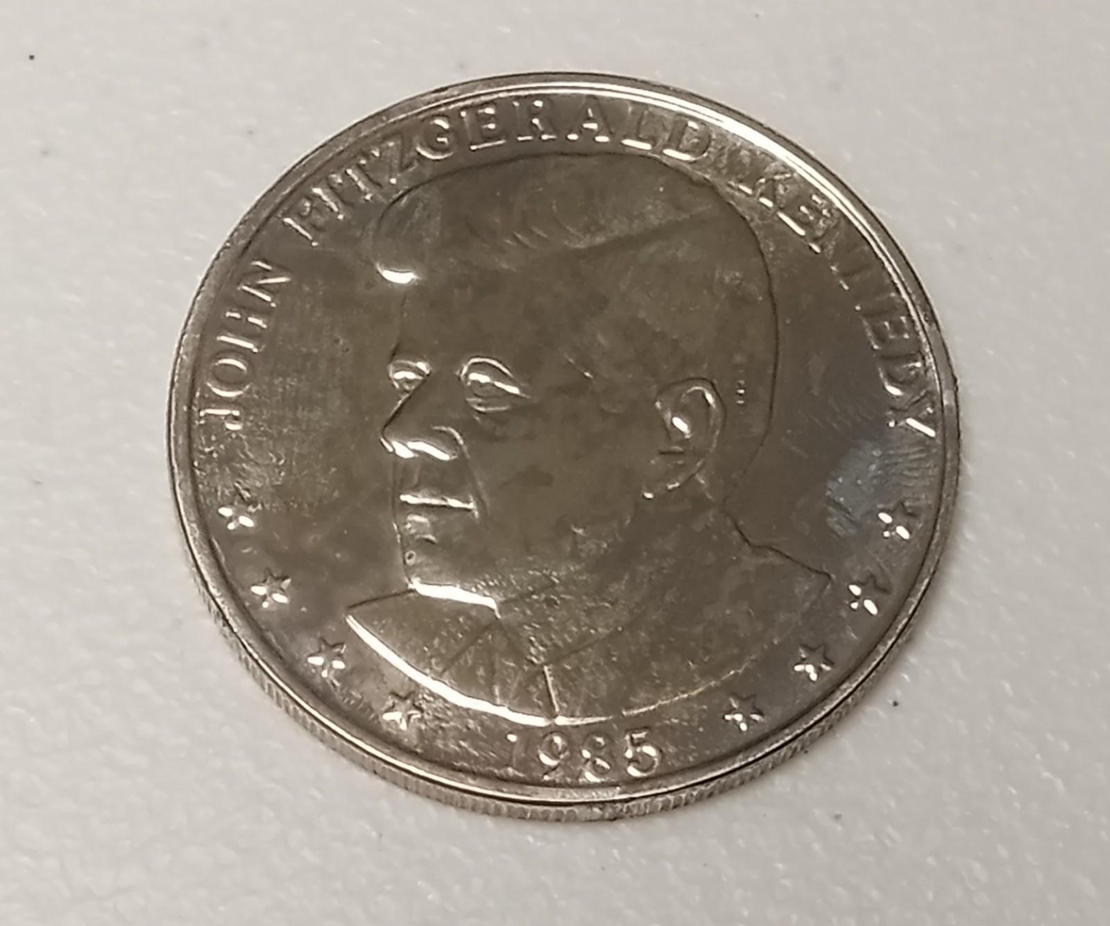 John F Kennedy 25th Anniversary Presidential Token 1960-1985