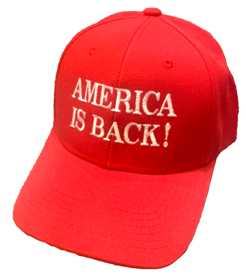 AMERICA IS BACK! I Trump Hat | MAGA USA | Embroidered Cap | 250TH ANNIVERSARY