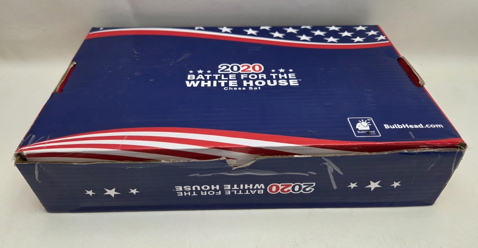 BulbHead 2020 Battle for the White House Chess Set w/ COA Trump Pence No Dem