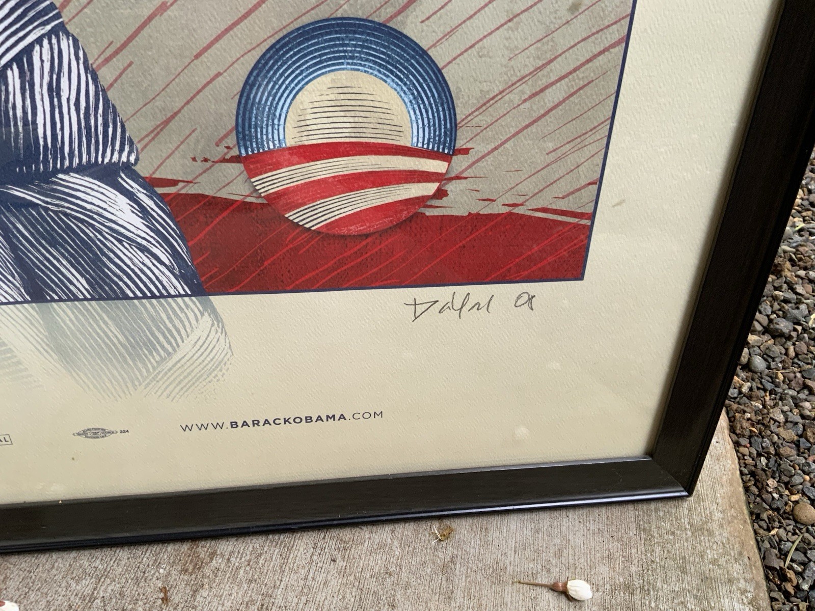 “YES WE CAN” ~ Obama For America Campaign ~ Antar Dayal ~ SIGNED ~ 2008